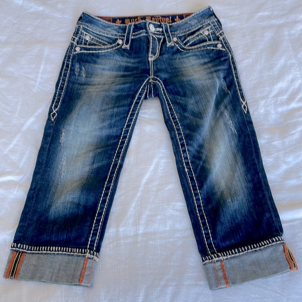 Rock Revival Morgan capri jeans